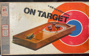 Vintage 1973 Milton Bradley On Target Skill & Action Game Original Box
