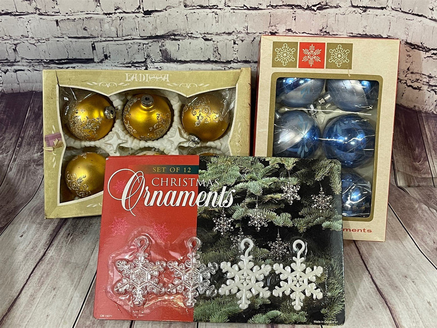 Vintage Ladissa West Germany Christmas Tree Bulbs Ornaments