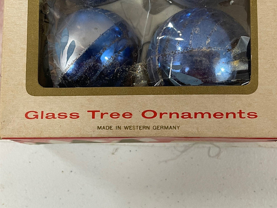 Vintage Ladissa West Germany Christmas Tree Bulbs Ornaments