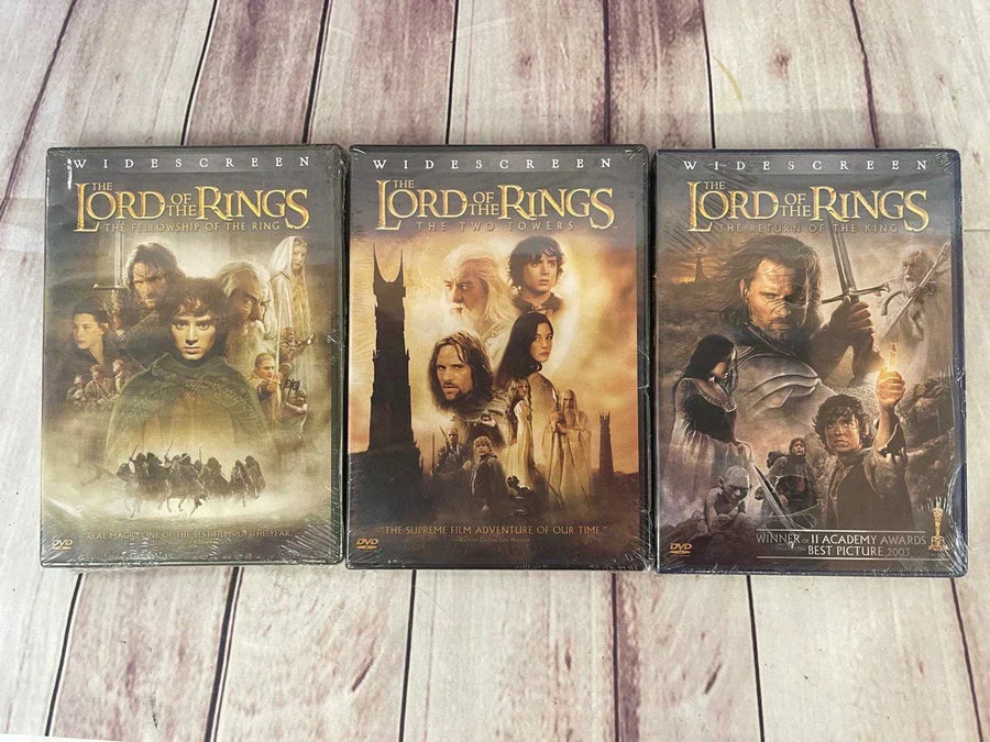 The Lord of the Rings DVD Movie Trilogy Disc Set