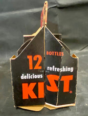 Vintage Advertising Kist Soda Pop Bottle Cardboard Carrier