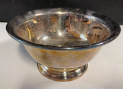 Antique Silver Serving Bowl Lancaster Rose Poole Silver Company