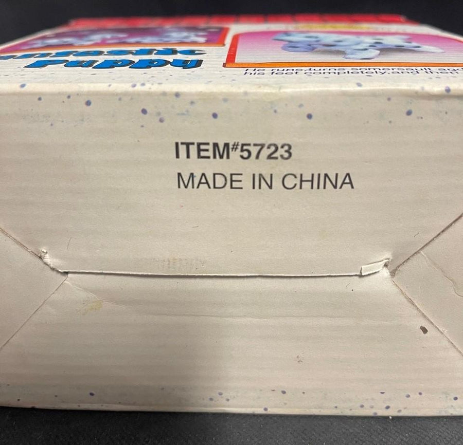 Vintage Mark Villa Somersault Fantastic Puppy Battery Operated Toy