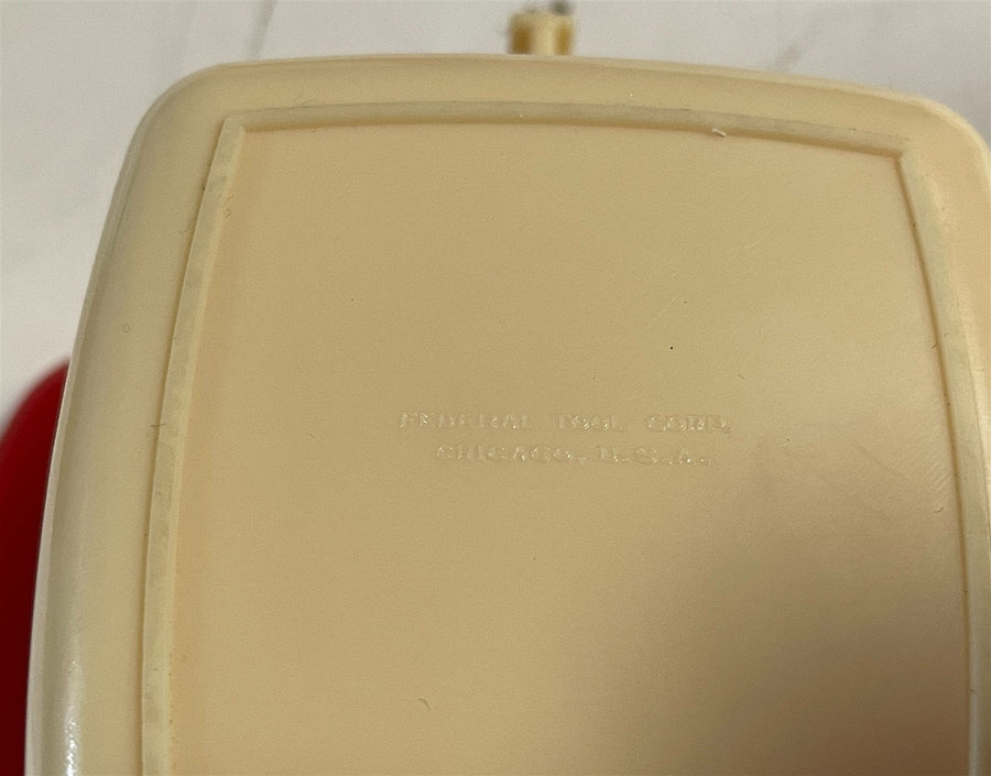 Mid Century Retro Federal Tool Company Plastic Kitchen Salt Pepper Cream Sugar