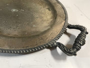 F.B. Rogers Silver Plated Serving Platter Decorative Tray With Handles