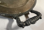F.B. Rogers Silver Plated Serving Platter Decorative Tray With Handles