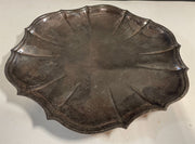 Vintage Chippendale International Silver Company Scalloped Trinket Tray