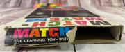 Vintage 1977 Amico Inc Match-Mate Butterfly Timed Game Hong Kong