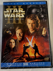 Star Wars Episode III (3) Revenge of the Sith DVD New Old Stock