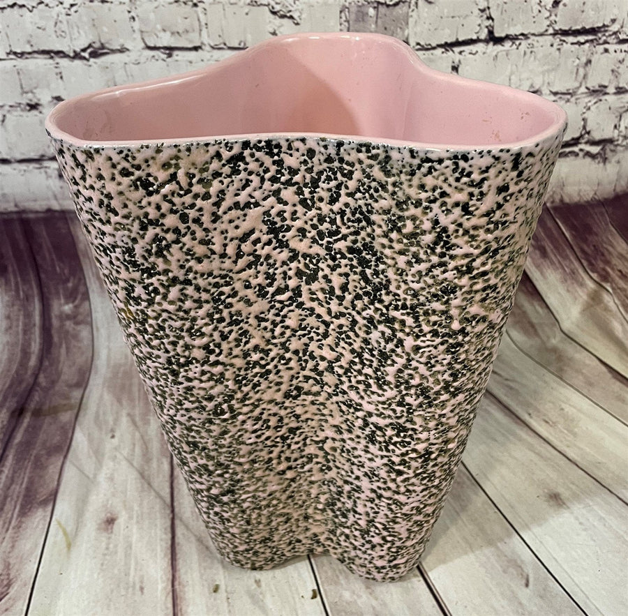 Mid Century Modern Shawnee Pottery Retro Ceramic Confetti Vase