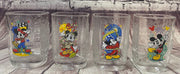 Vintage 4 2000 McDonalds Walt Disney Mickey Mouse Drinking Glasses 100 Years