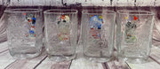 Vintage 4 2000 McDonalds Walt Disney Mickey Mouse Drinking Glasses 100 Years