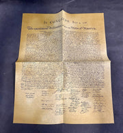 Humble Oil and Refining Gift of the Month Declaration of Independence Facsimile