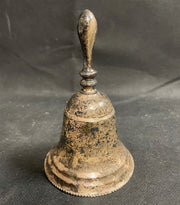 Vintage Antique Silver Plated Decorative Tabletop Ringing Bell