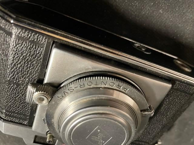 Vintage AGFA Karat Prontor-SVS 35mm Camera Leather Case Germany