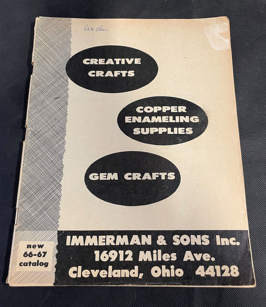 Vintage Immerman & Sons Inc Creative Crafts Catalog Cleveland Ohio