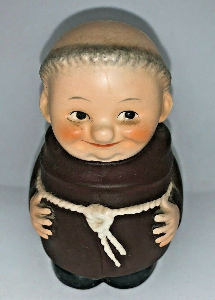 Vintage West Germany Goebel Hummel Friar Tuck Monk Coin Bank