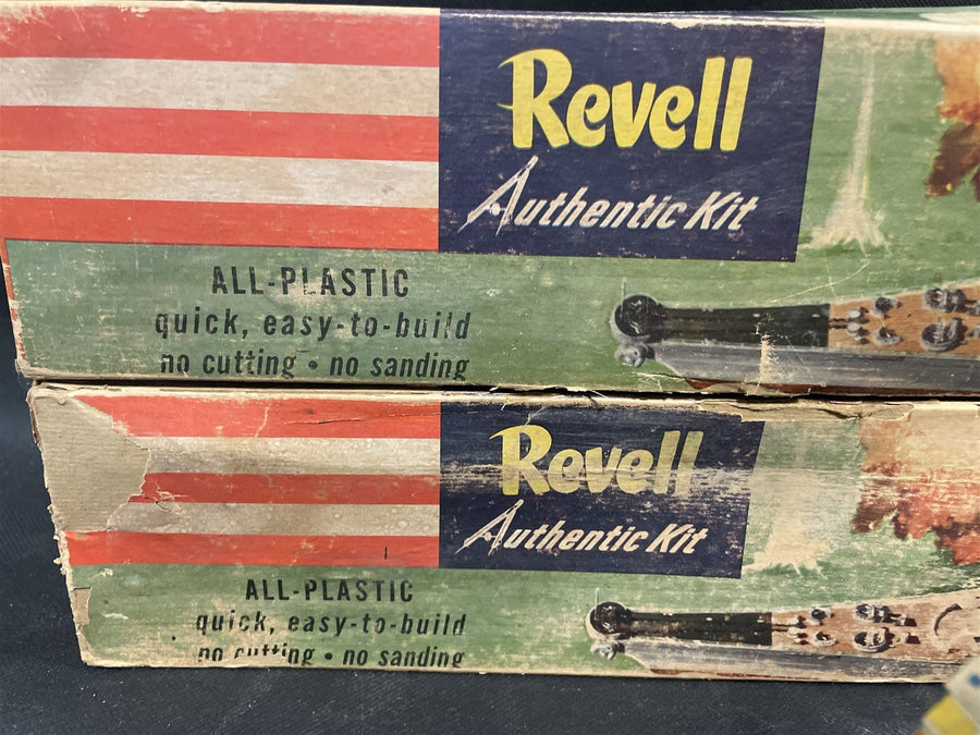 Two Vintage 1954 U.S.S Missouri Authentic Building Kits Original Boxes