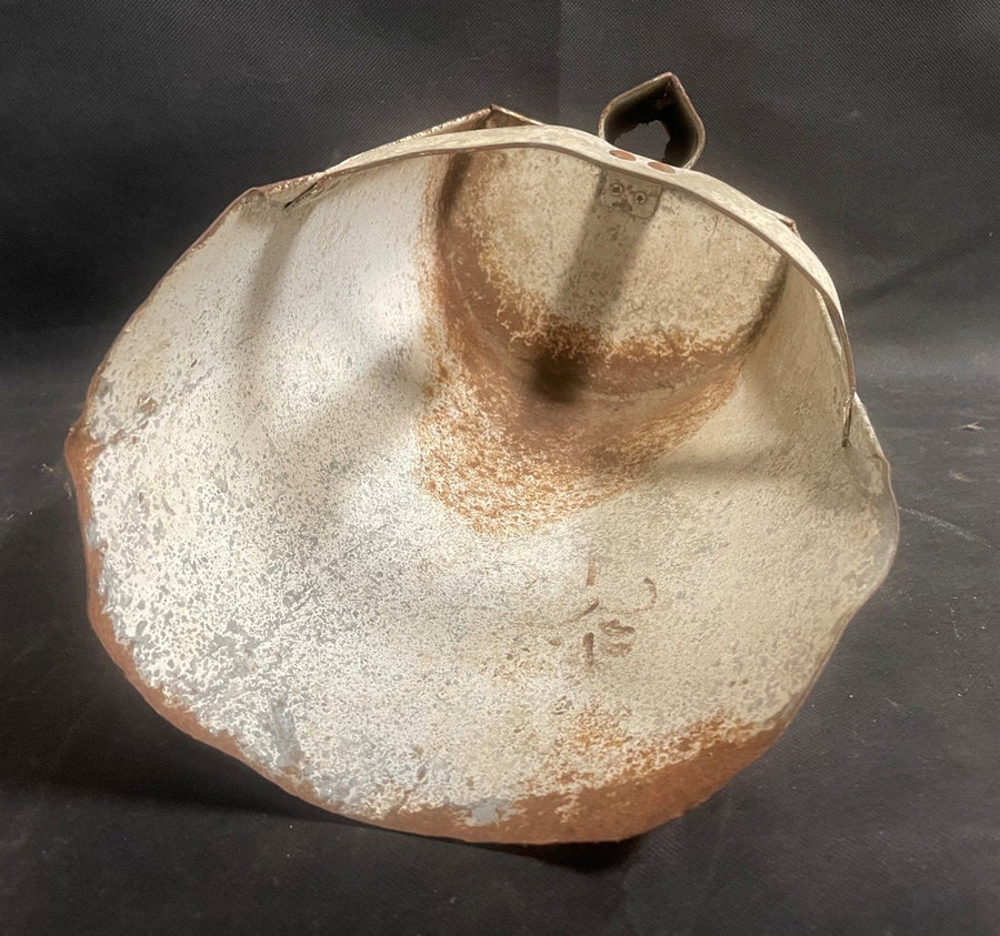 Antique Wayne Seeds Rustic Primitive Chicken Feeder Metal Scoop