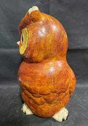 Vintage 1977 Large Ceramic Retro Owl Bank Alberta's Molds Inc