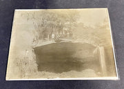 RARE Photo on Glass of Mill Creek Park's (Youngtown Ohio) Lanterman's Mill (OH)