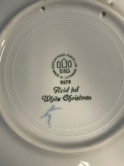 Vintage Bing and Grondahl 1979 White Christmas Porcelain Plate