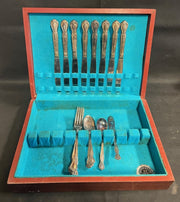 Vintage 1952 Daybreak / Elegant Lady Rogers and Bro Reinforced IS Silverware