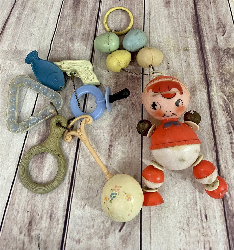 Asst. Plakie Toy Company of Youngstown Ohio (OH) Baby Teething Toys and Rattles