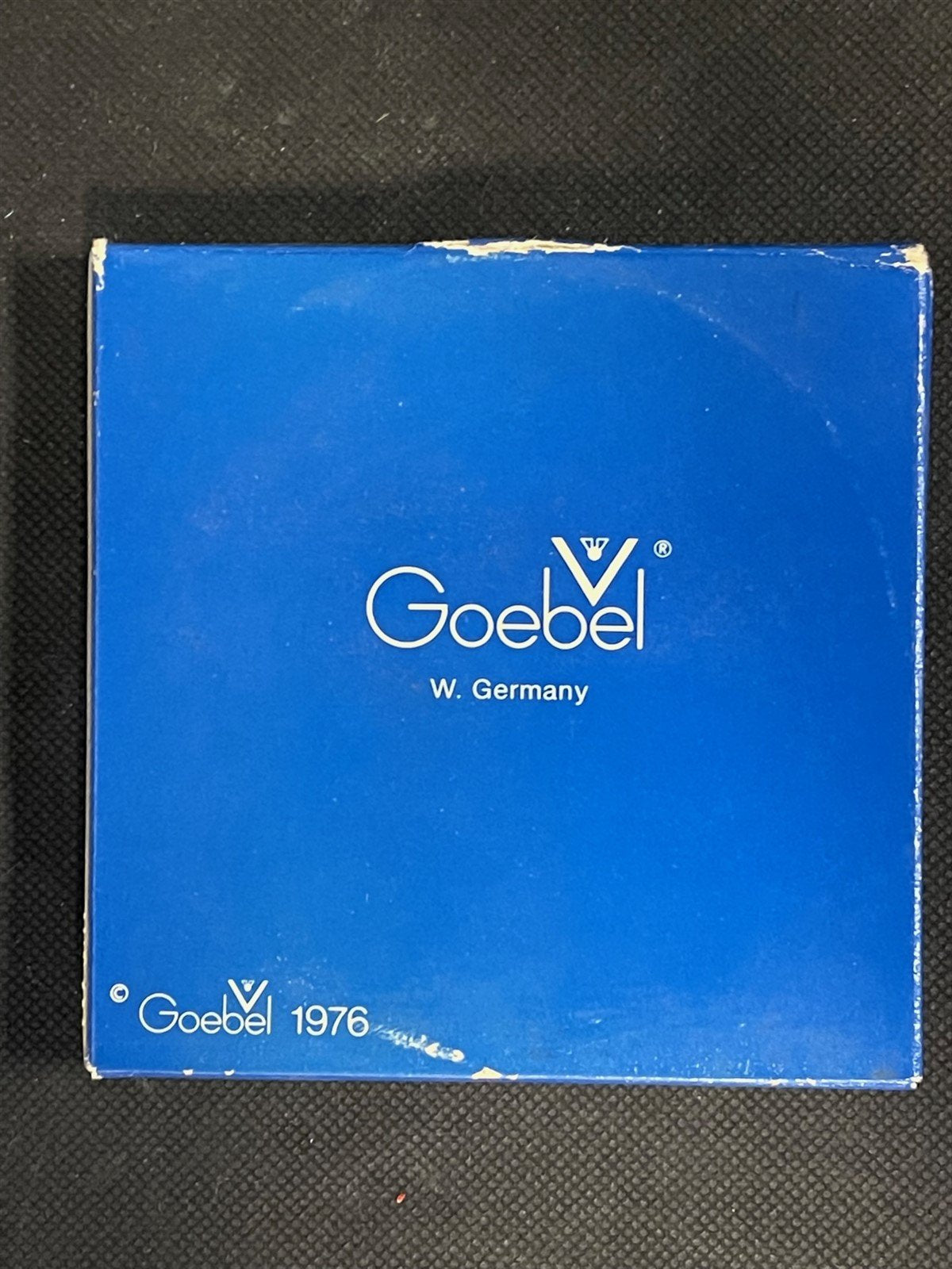 Vintage Goebel 1976 Collectors Club Member Merry Wanderer 4" Plate Coaster