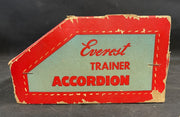 Vintage 1950's Everest Children's Trainer Training Piano Accordion w/ Box