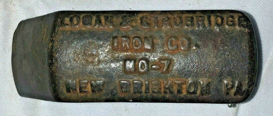 Vintage Logan and Strobridge Iron Co No. 7 New Brighton PA Ice Scraper