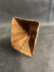 Antique Primitive Miniature Copper Decorative Handheld Bell