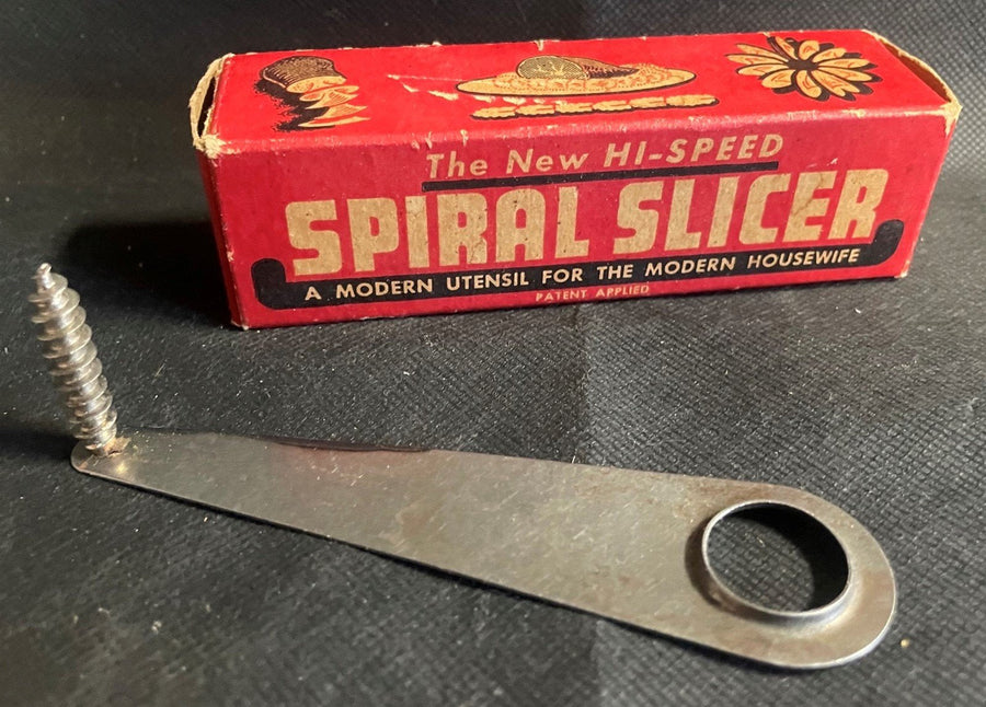 New Hi-Speed Spiral Slicer Modern Utensil Vintage Original Box