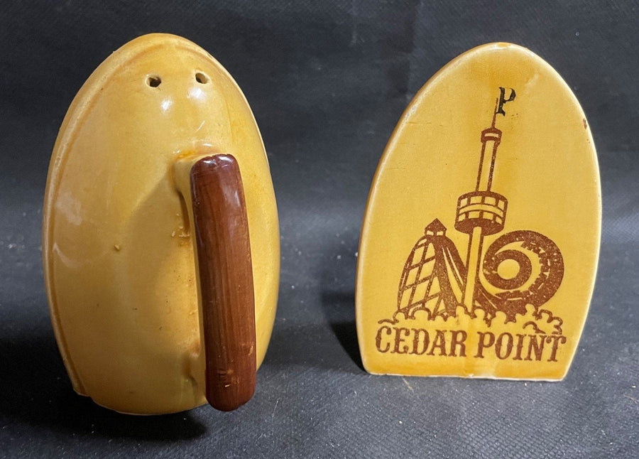 Vintage Ceramic Cedar Point Collectible Salt Pepper Shakers Japan