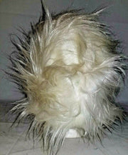 Old Gray White Haired Full Face Latex Man Mask