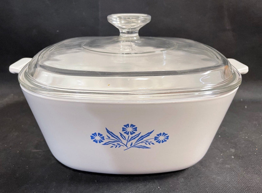 Vintage Corning Ware Blue Cornflower 2 1/2 Quart Casserole Baking Dish