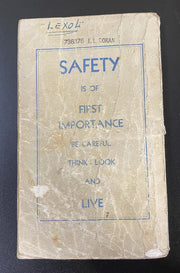 Chesapeake and Ohio, Baltimore and Ohio Railroads Operating Rules Booklet