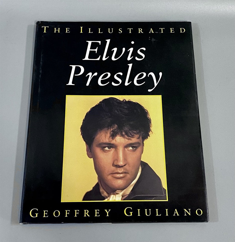 The Illustrated Elvis Presley by Geoffrey Giuliano Vintage Copy Circa. 1994