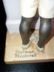 Norman Rockwell Porcelain Figurine, "The Rivals" SEP 1980