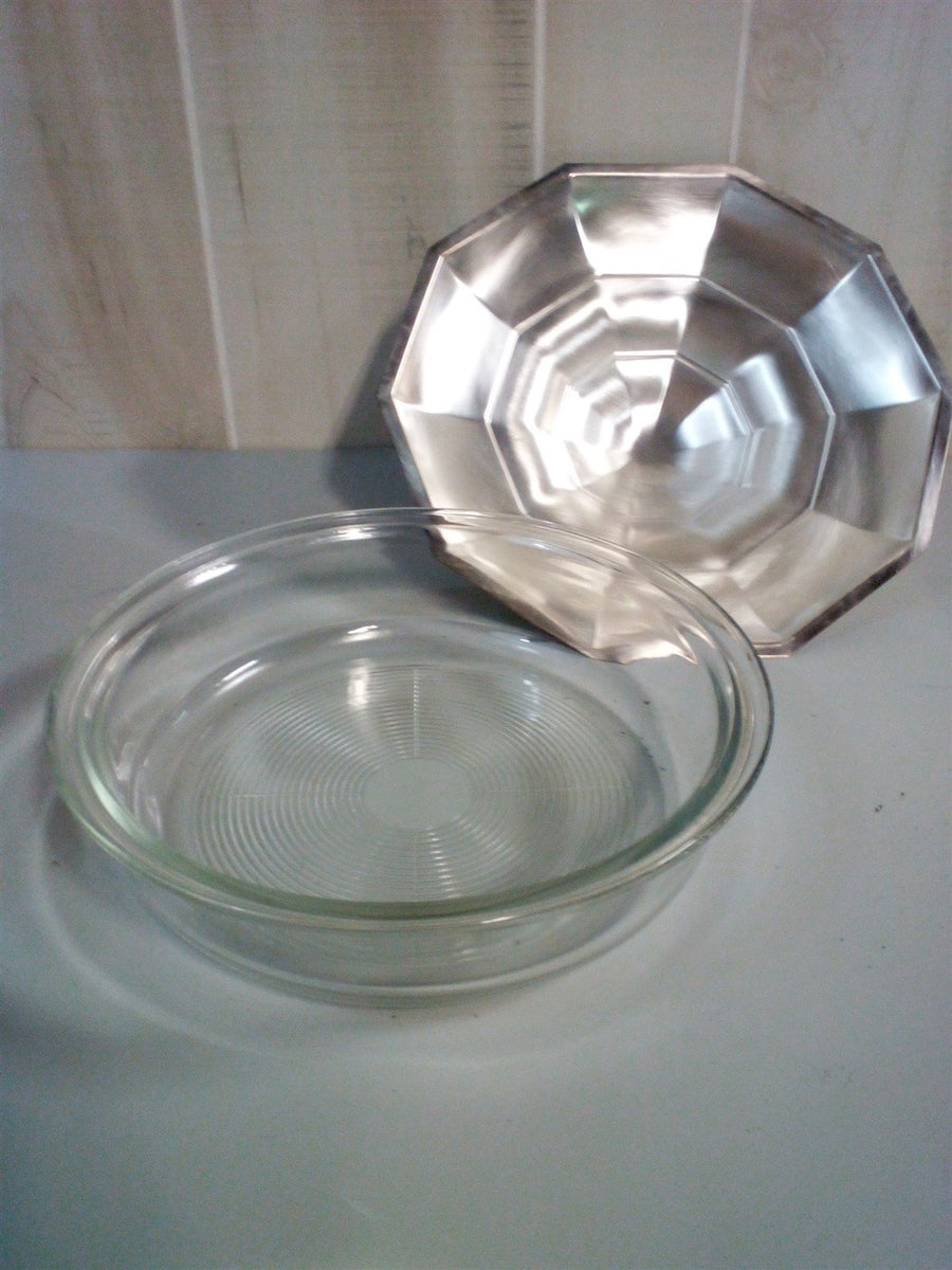 Sheffield Silverplated Covered Chaffing Dish With Burner 4pc Set