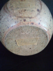 Vintage Brown Pottery 2 pc Set Country Chic Boho Chic