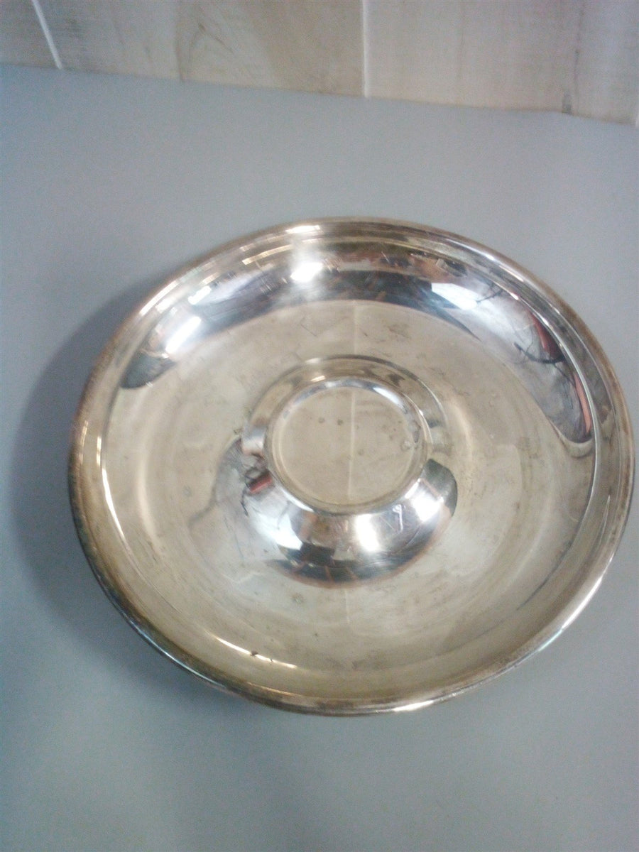 Sheridan Silverplate Vintage Round Tray 10.5"