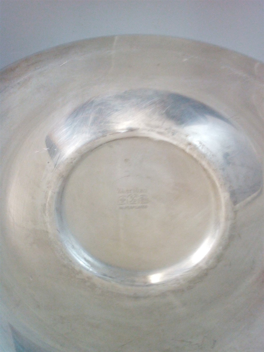 Sheridan Silverplate Vintage Round Tray 10.5"