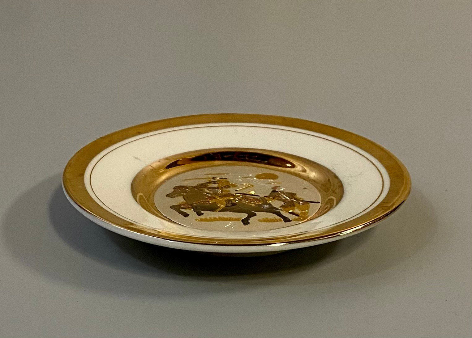 24KT Gold Chinese Chokin Plate offers