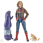 Marvel Legends Series 6" Captain Marvel Bomber Jacket With Goose Build A Figure