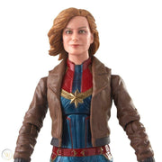 Marvel Legends Series 6" Captain Marvel Bomber Jacket With Goose Build A Figure