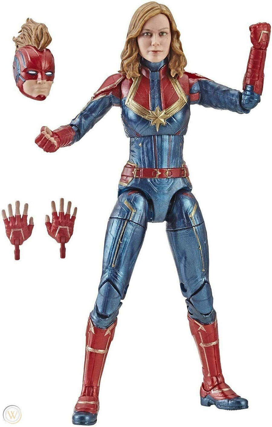 Marvel Legends Series 6" Captain Marvel Build A Figure Interchangeable Parts