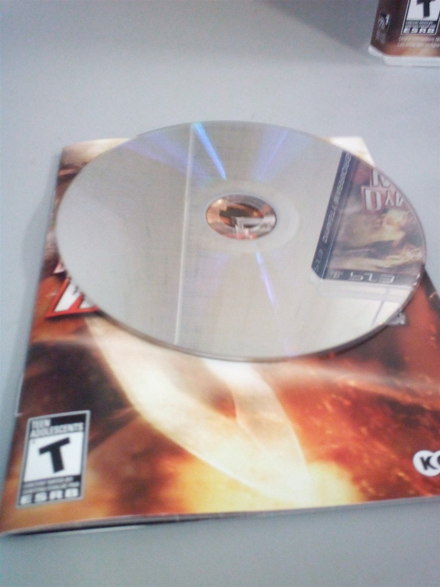 PS3 Dynasty Warriors 8 Game Disc In Case With Manual Sony PlayStation 3