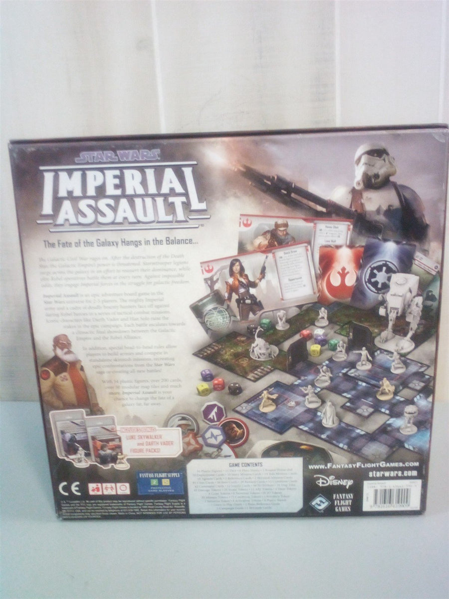 Star Wars Imperial Assault Adventure Board Game In Original Box Complete