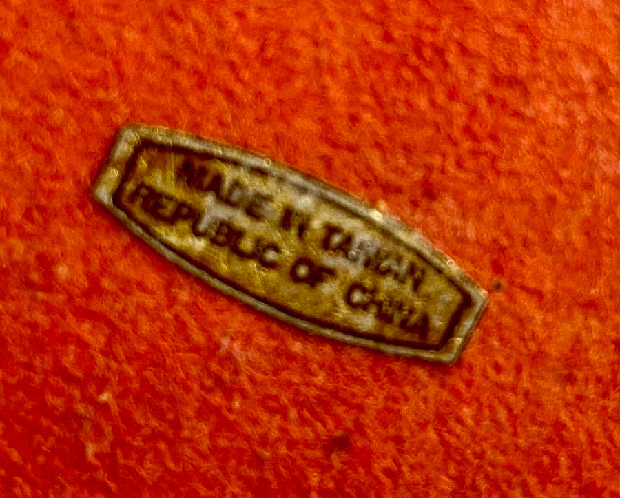 Vintage Manual Wooden Hand Crank Coffee Grinder Made in Taiwan Republic of China